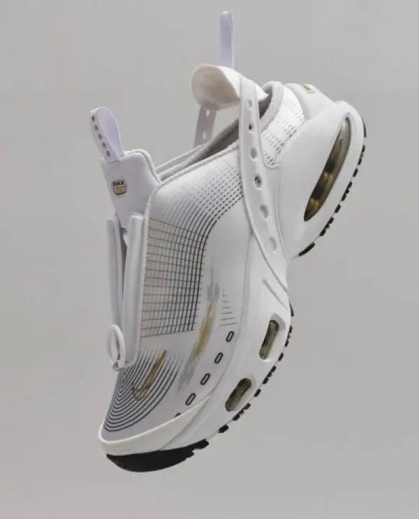Nik_e AirMax Craze White Metallic Gold