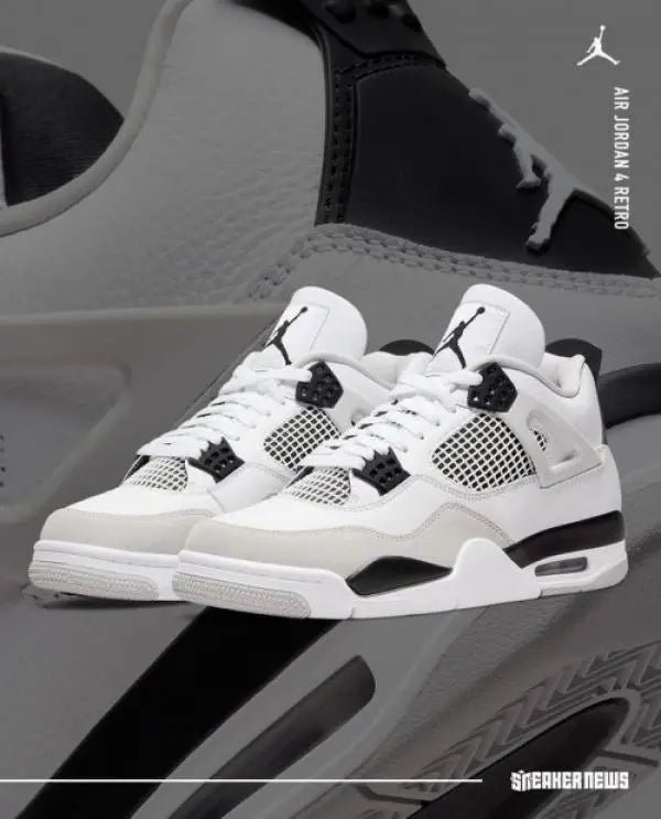 Jordan Retro 4 Military Black Surplus Semi UA