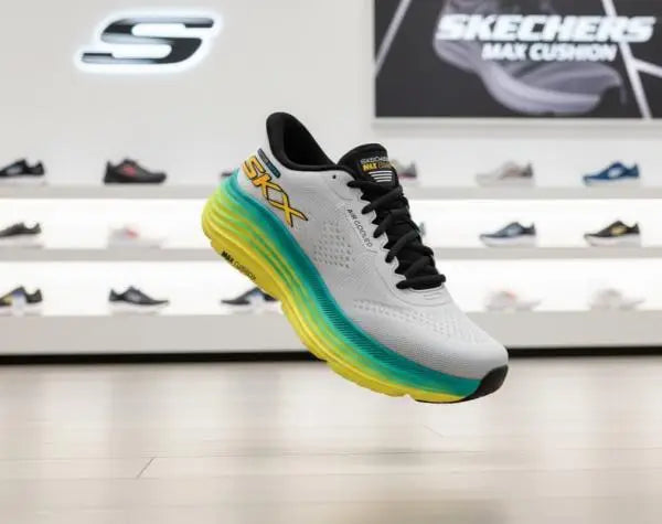Skecher_s slip in max cushioning endeavor grey multi