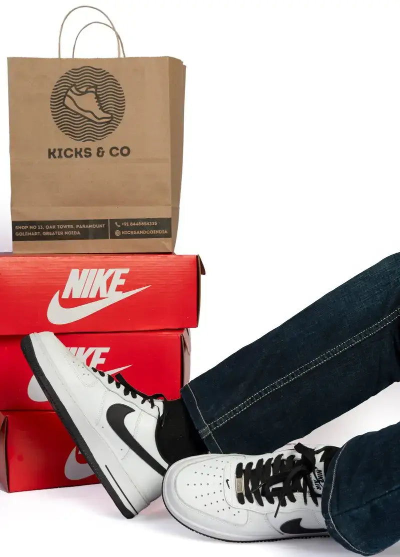 Nike Airforce 1 06 Grade School White Black