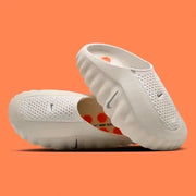 Nikee Mind 001 Mules In Cream Light Bone
