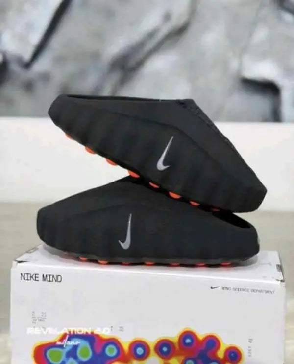 Nikee Mind 001 Mules In Black