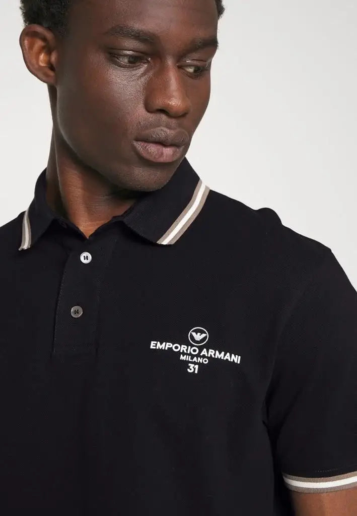 Empori o Arman i Black Premium Polo T-Shirt
