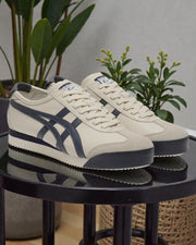 Onitsuka Tiger Mexico 66 PF Birch  Indigo Navy 7A Premium Mens Sneakers D-2081