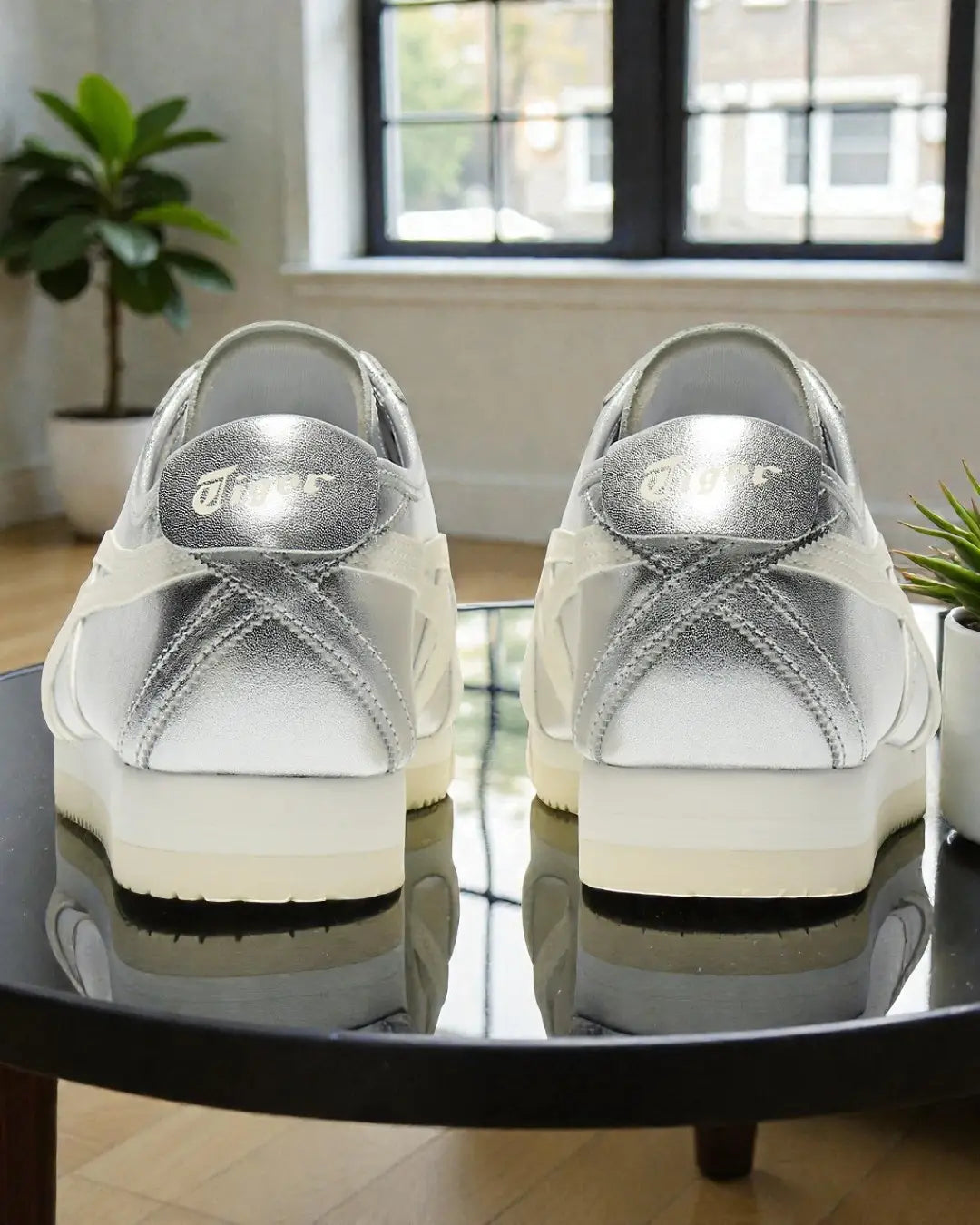 Onitsuka Tiger Mexico 66 SD PF Pure Silver Cream Sneakers Men  D-2080