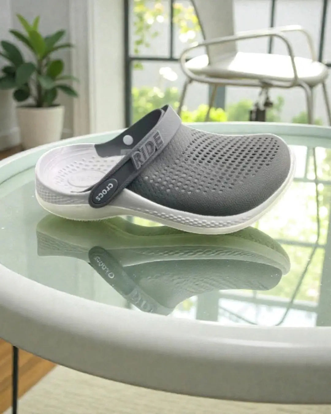 Crocs LiteRide 360 Clog Grey White Grey Mens D-1901