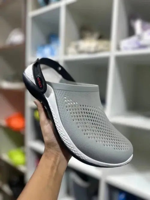 Crocs Literide 360 Clog Grey Black 7A Premium Mens D-1715