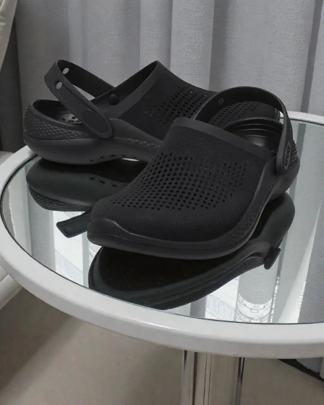 Crocs Literide 360 Clogs Full Black 7A Premium Mens Clogs D-1701