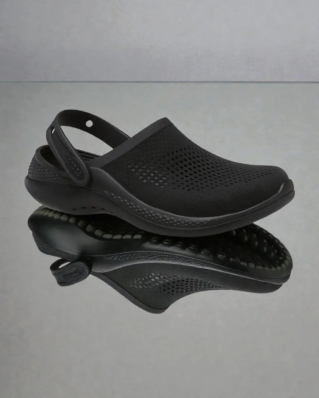 Crocs Literide 360 Clogs Full Black 7A Premium Mens Clogs D-1701