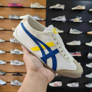 Onitsuka Tiger Mexico 66 Slip-On White Directoire Blue Yellow Mens Premium Copy D-1924