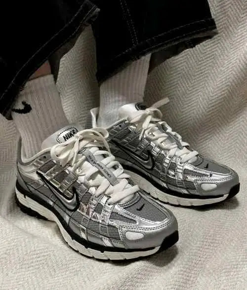 Nike P 6000 METALLIC SILVER 2106