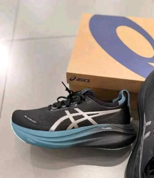 Asics Gel Nimbus 27 BLACK GREEN