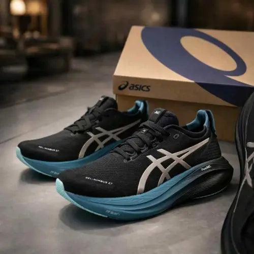 Asics Gel Nimbus 27 BLACK GREEN