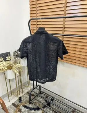 Fend_i Turkey Imported Knitted Premium Crochet Half Shirt