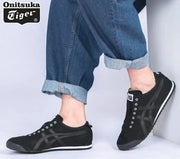 Onitsuka Tiger Mexico 66 Slip-On Black White Girls Womens D-1890