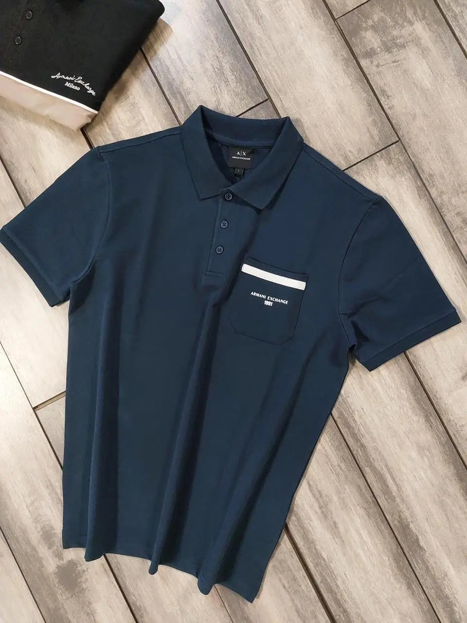 Arman i Exchange Bottle Green Logo Work Premium Polo T-Shirt