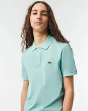Lacost e Sky Blue Logo Work Premium Polo T-Shirt