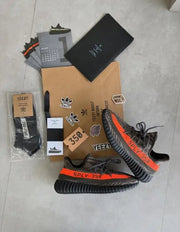 Adidas Yeezy Boost 350 V2 Carbon Beluga Semi Ua Quality With Accessories