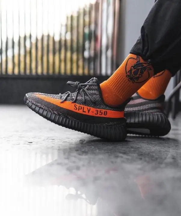 Adidas Yeezy Boost 350 V2 Carbon Beluga Semi Ua Quality With Accessories