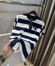 Hugo Boss Stripes Logo Print Premium Oversized T-shirt