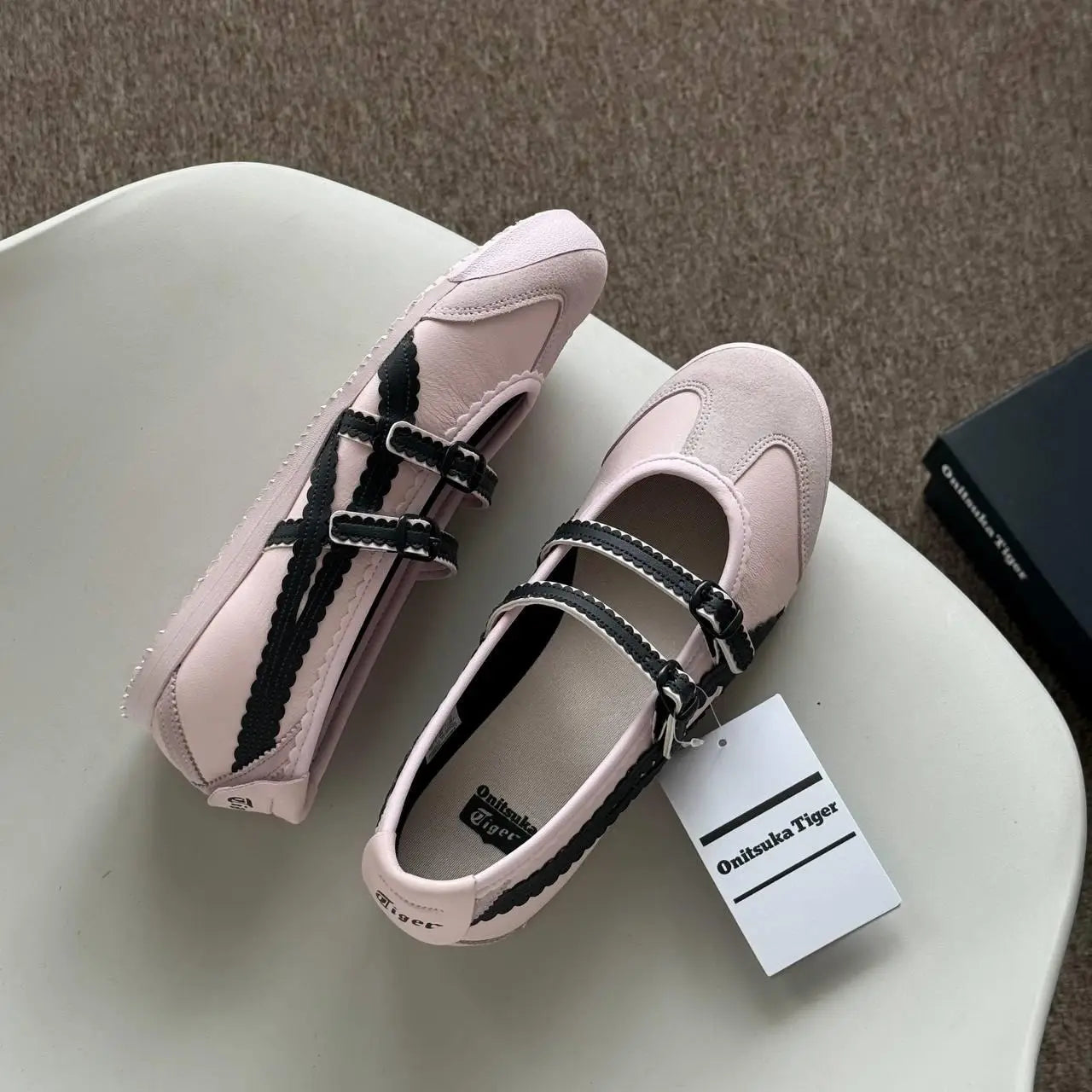 Onitsuka Tiger Mexico 66 TGRS Crystal Pink  7A Premium Ladies Sneakers D-2091
