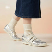 Onitsuka Tiger Mexico 66 TGRS Silver  Cream  7A Premium Ladies Sneakers D-2092