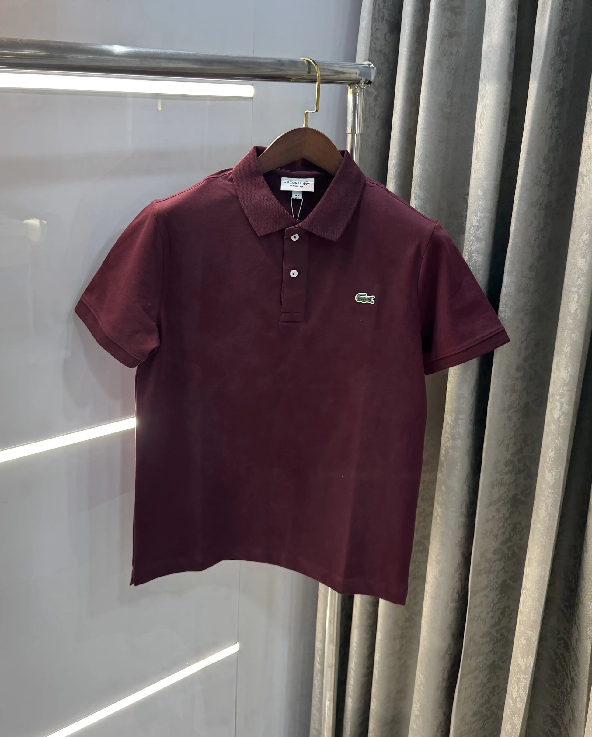 Lacost e Wine Logo Work Premium Polo T-Shirt