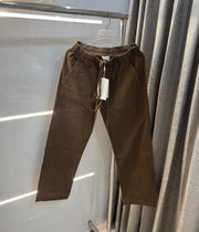 Calvin Klein Brown Premium Linen Trouser