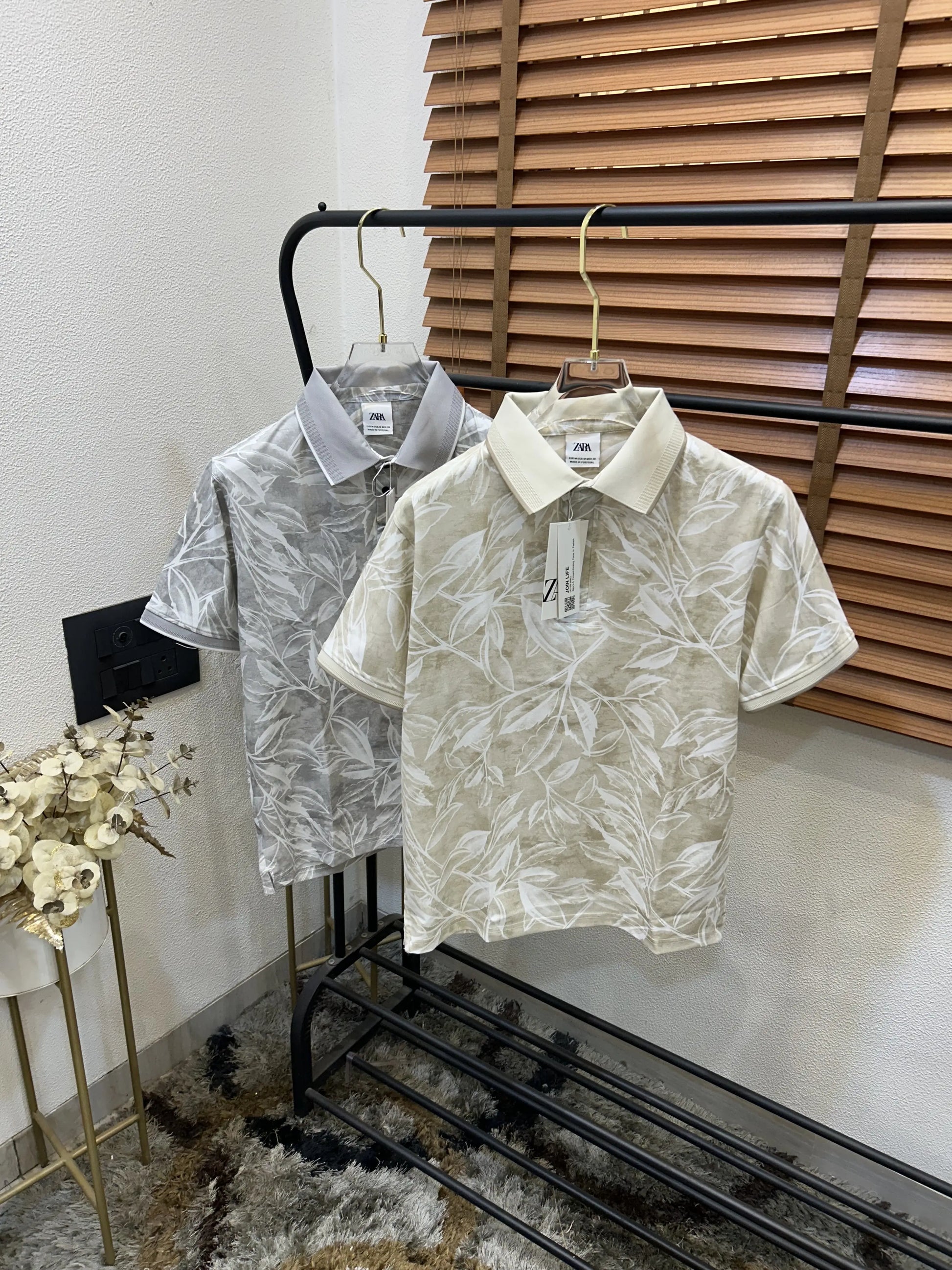 Zar_a Printed Very Premium Imported Polo T-shirt (DN 634)