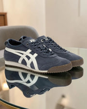 Onitsuka Tiger Mexico 66 SD Iron Navy Cream 7A Premium Mens Sneakers D-2100