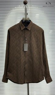 Arman i Exchange Brown Luxury Shirt With Premium Box Packing