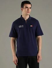 Tommy Hilfiger Navy Blue Premium Polo T-shirt