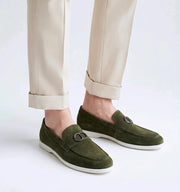 Dior_CD Green Suede Leather Slide