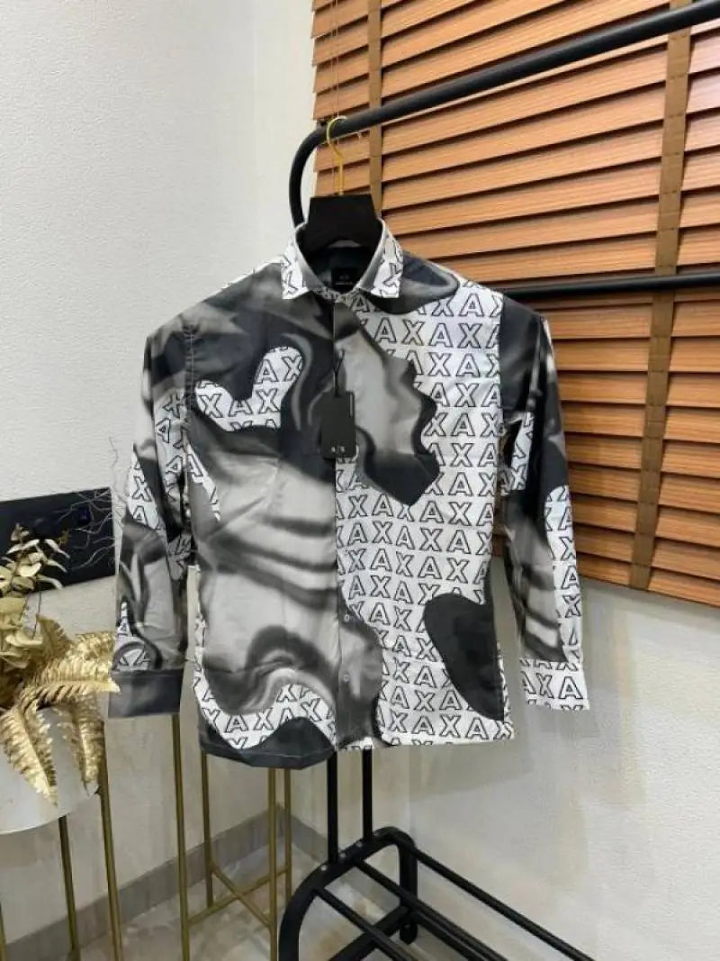 Arman_i Exchange AX White Tie Dye Print Premium Shirt