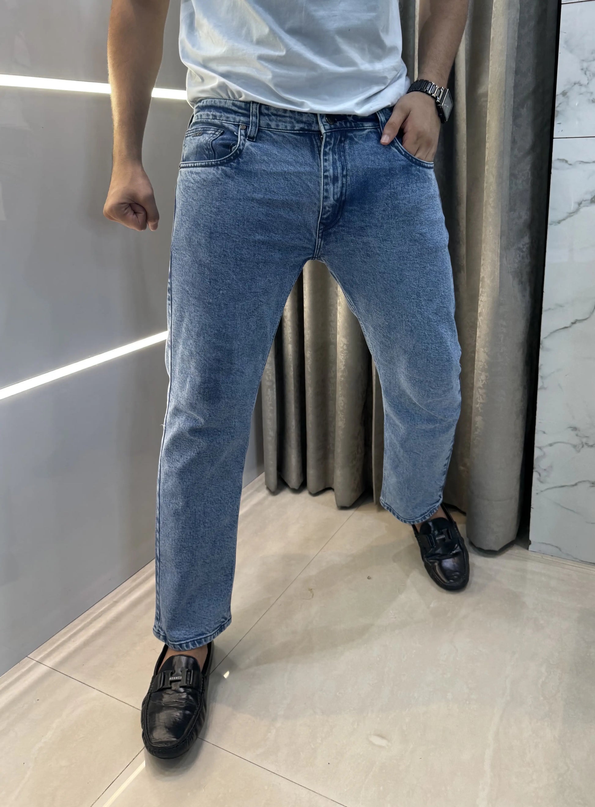 Hugo Boss Sky Blue Imported Classic Denim