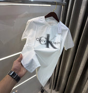Calvin Klein White Logo Work Premium T-Shirt