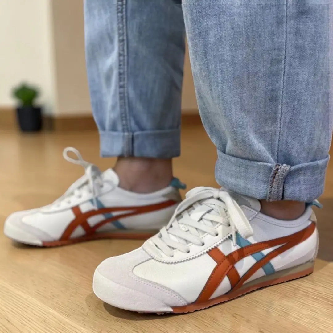 Onitsuka TIGER Mexico 66 CREAM PIQUANT ORANGE Sneakers