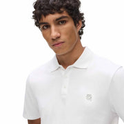 Karl Lagerfled White Imported Polo T-Shirt