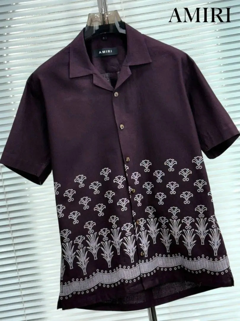Amir_i Imported E-x!clusive Linen Printed Half Shirt (DN 626)