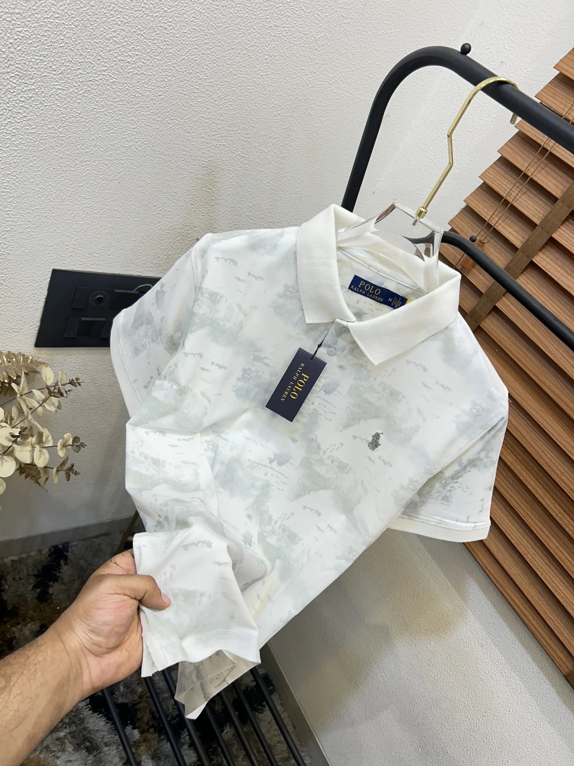 Ralp_h Lauren Printed Very Premium Imported Polo T-shirt (DN 636)