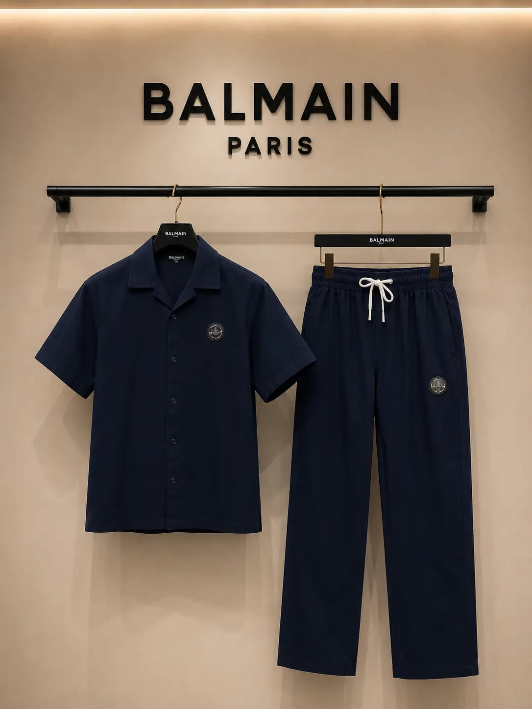 Balmai_n Paris 100% Imported Linen Exclusive Half Cord Set With Lower (DN 639)
