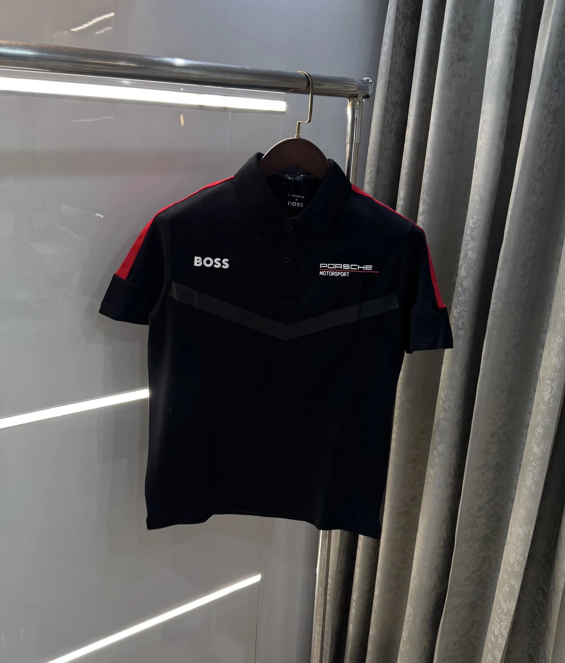Hug o Boss Black Porsche Edition Premium Polo T-shirt