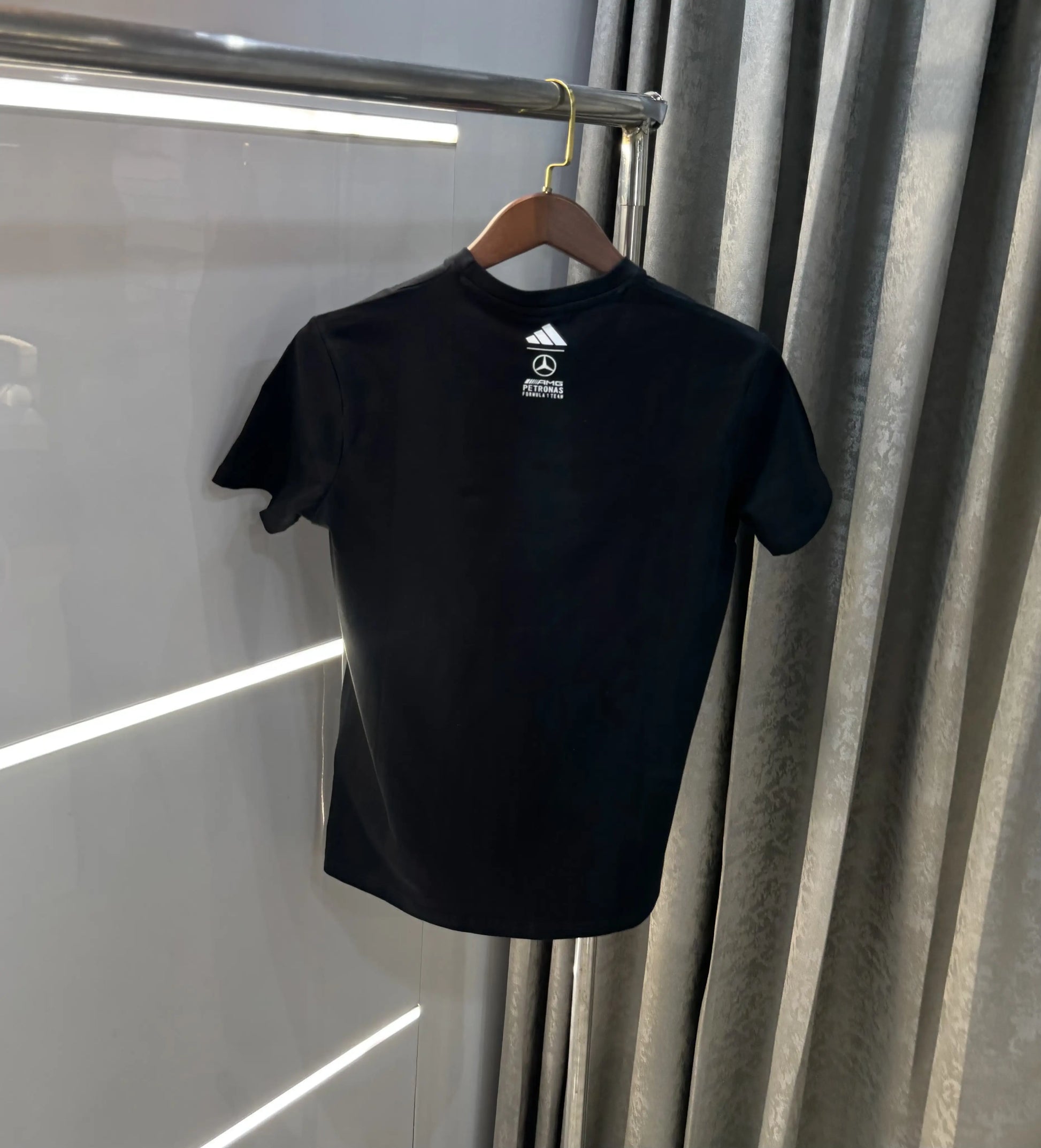 Adidas Black Printed Premium Classic T-Shirt