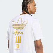 Adida s White Printed Premium Classic T-Shirt