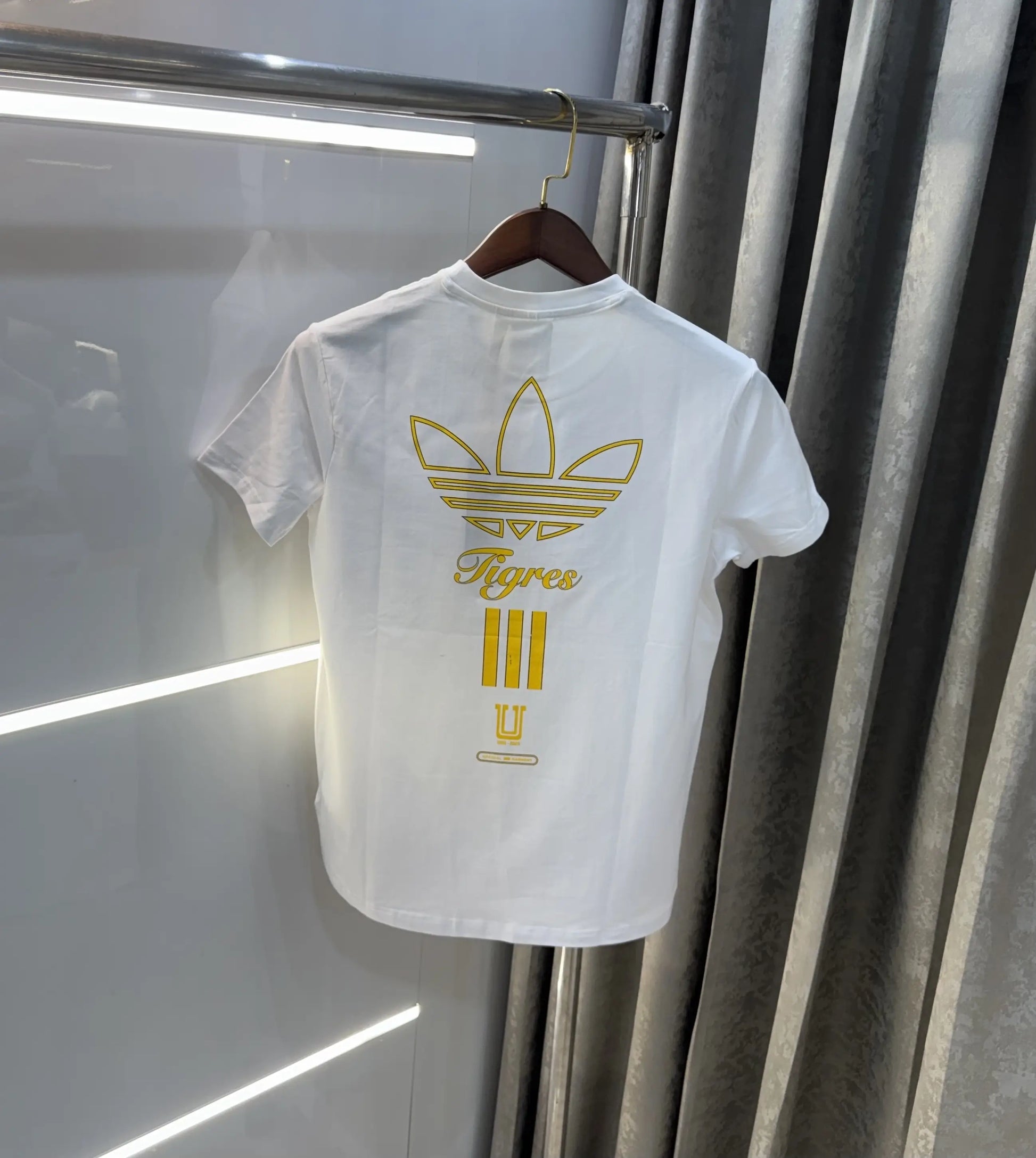 Adida s White Printed Premium Classic T-Shirt