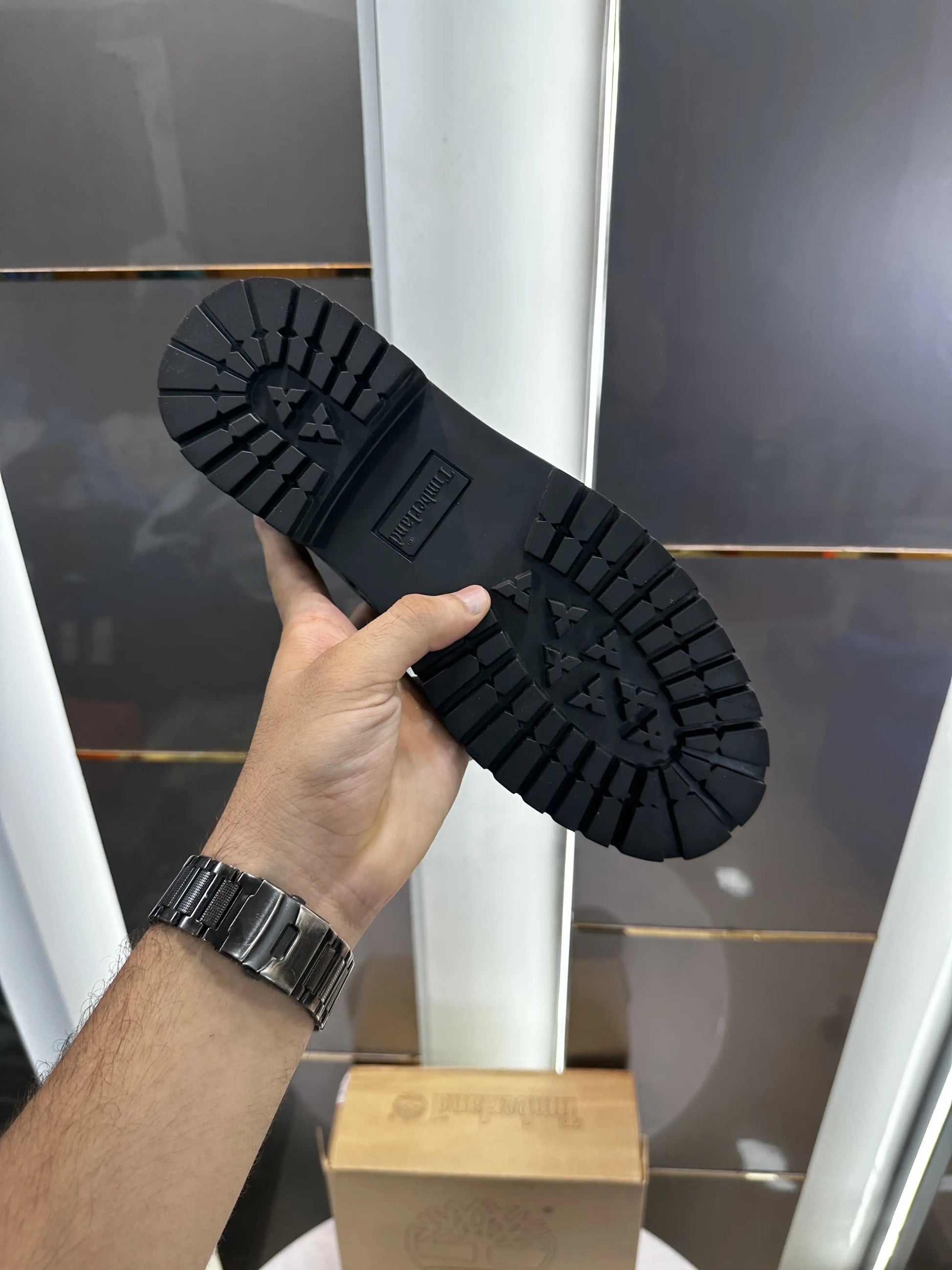 Timberland_LV Black Long Boots Fot Men