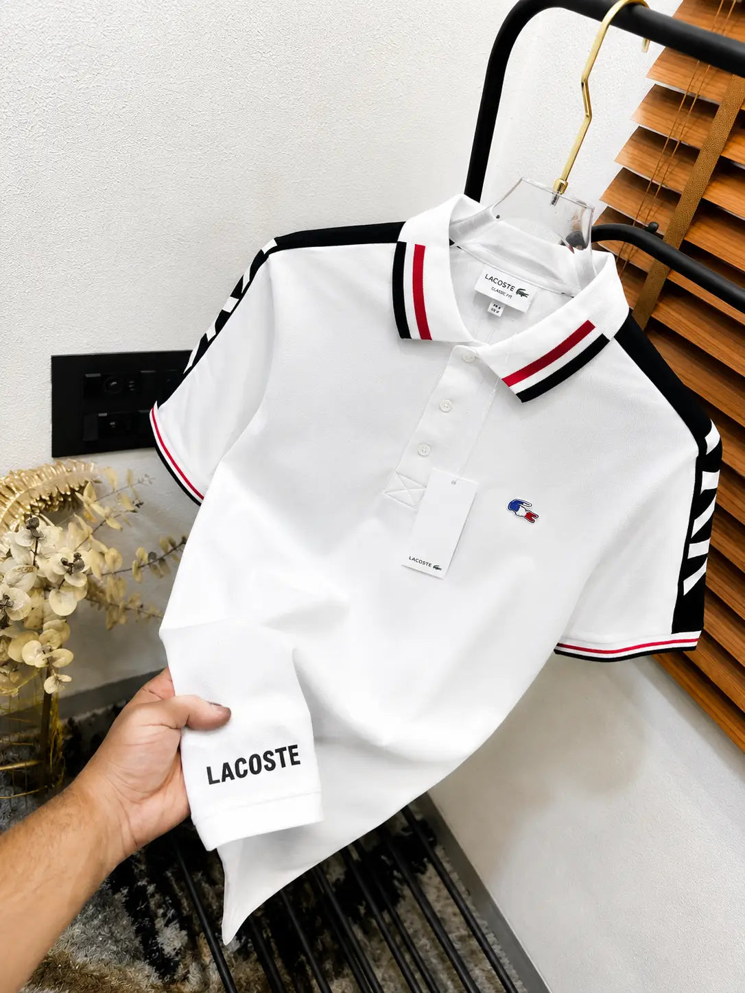 Lacoste Premium Imported Classic Polo T-shirt (DN 633)
