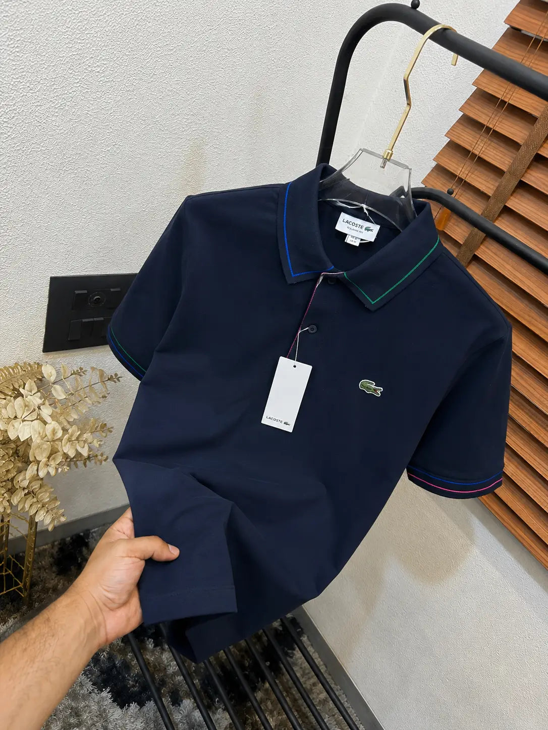 Lacoste Premium Imported Classic Polo T-shirt (DN 633)