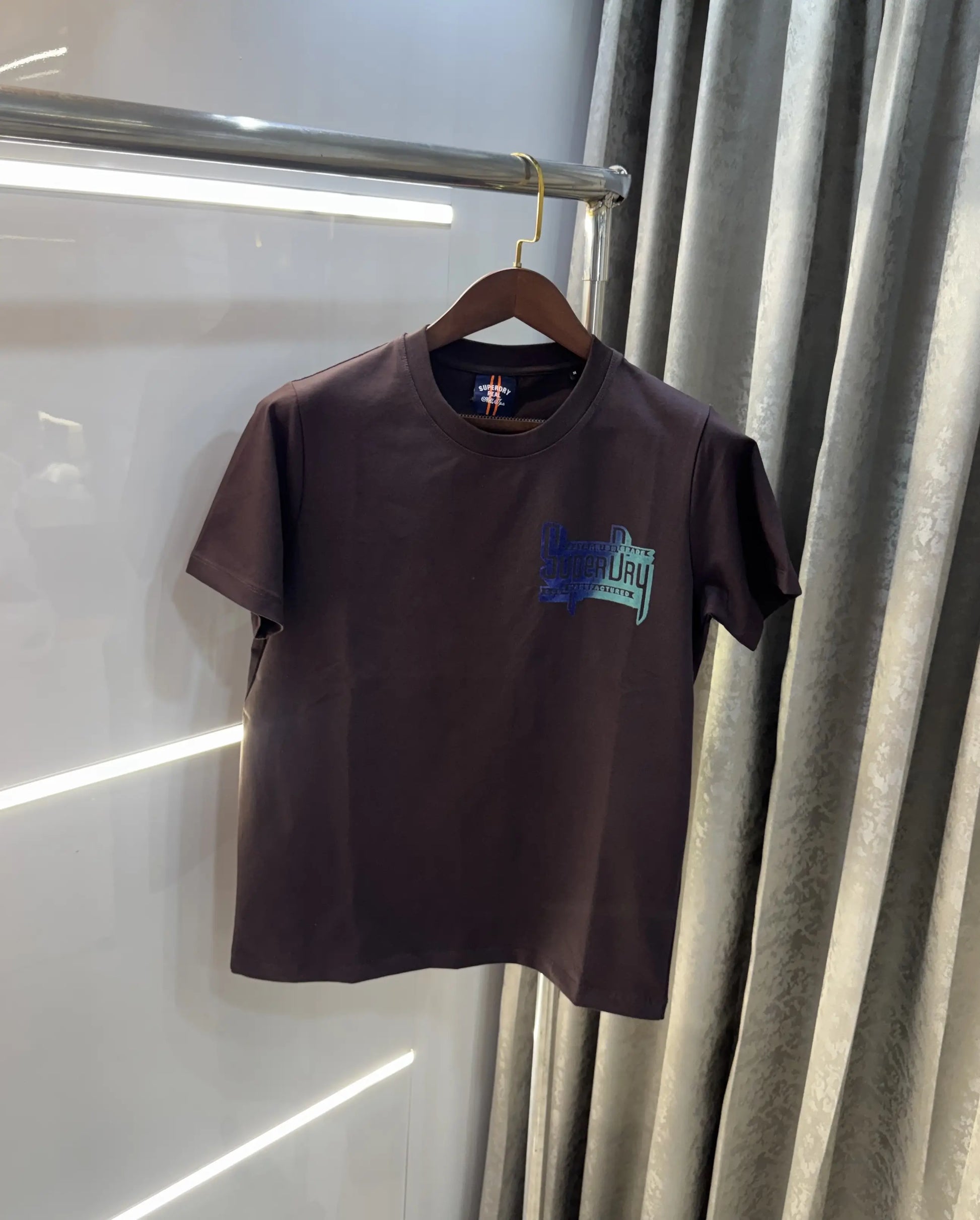 Superdry Brown Premium Classic T-Shirt
