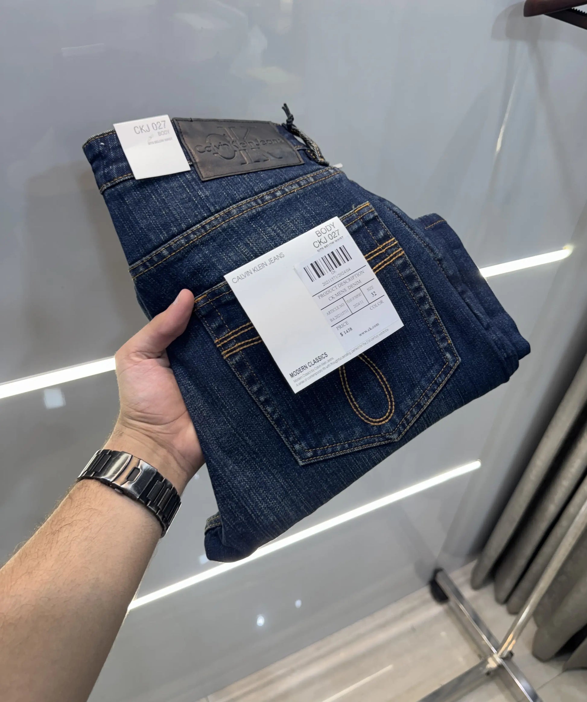 Calvin Klein Dark Blue Imported Premium Denim